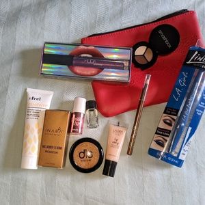 10 piece makeup bundle with bag
